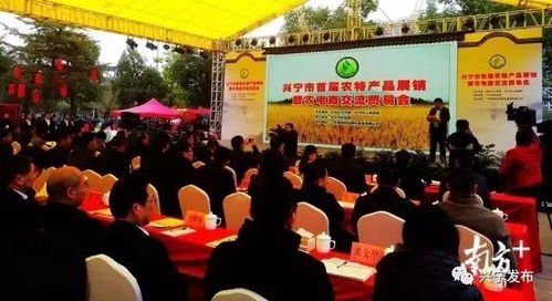 興寧首屆農(nóng)特產(chǎn)品展銷暨農(nóng)電商交流貿(mào)易會隆重開幕，文化藝術(shù)交流活動(dòng)同步啟動(dòng)